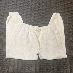 Goodfellow & Co Cream Joggers Elastic Waistband